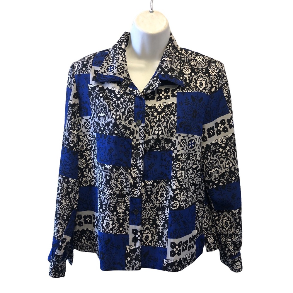Alia Petites Blouse Size Medium